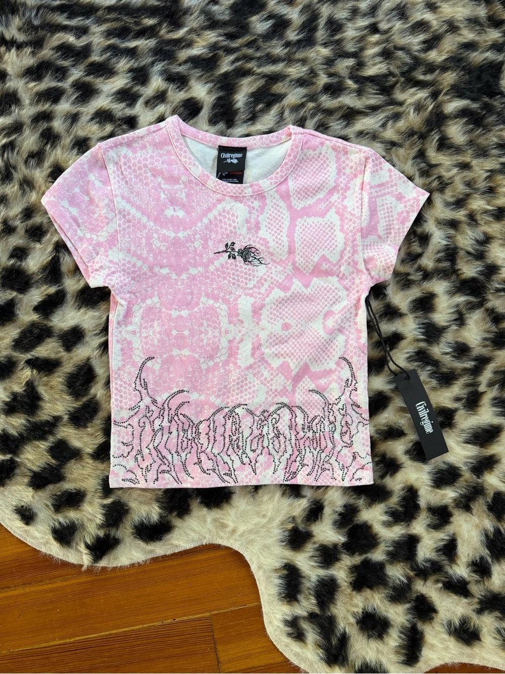 Civil Regime pink alt top